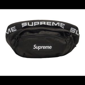 supreme waist bag SS18 black